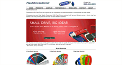 Desktop Screenshot of flashdrivesdirect.com